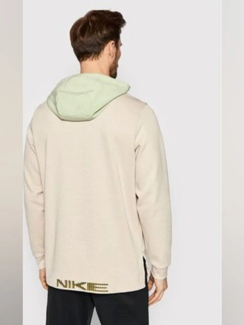 NWT Nike Men's Dri-Fit Q5 Fleece Premium Pullover Hoodie Size Small